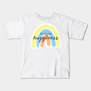 Choose happiness Kids T-Shirt